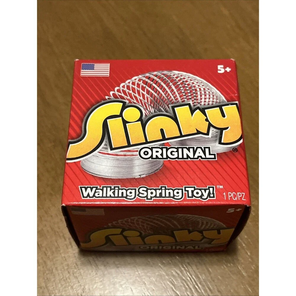 The Original Slinky Metal 60100 Walking Spring Kids Toy Classic Vintage NEW